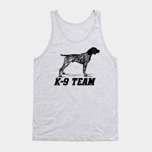 K-9 Team - German Shorthaired Pointer Tank Top